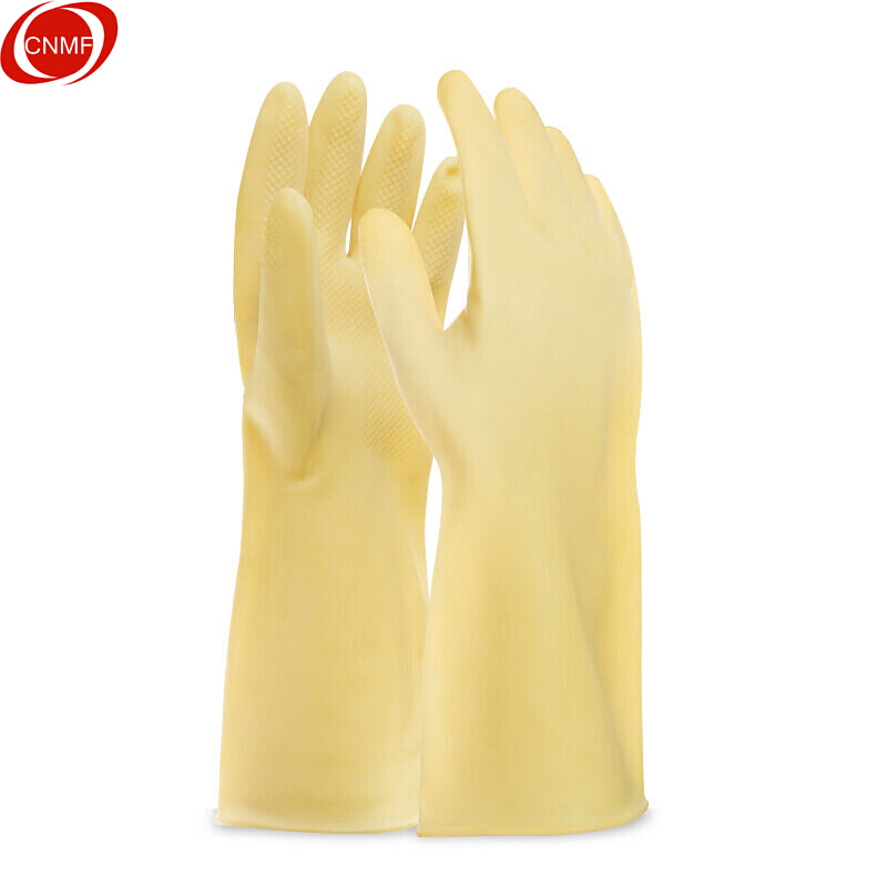 Industrial latex gloves