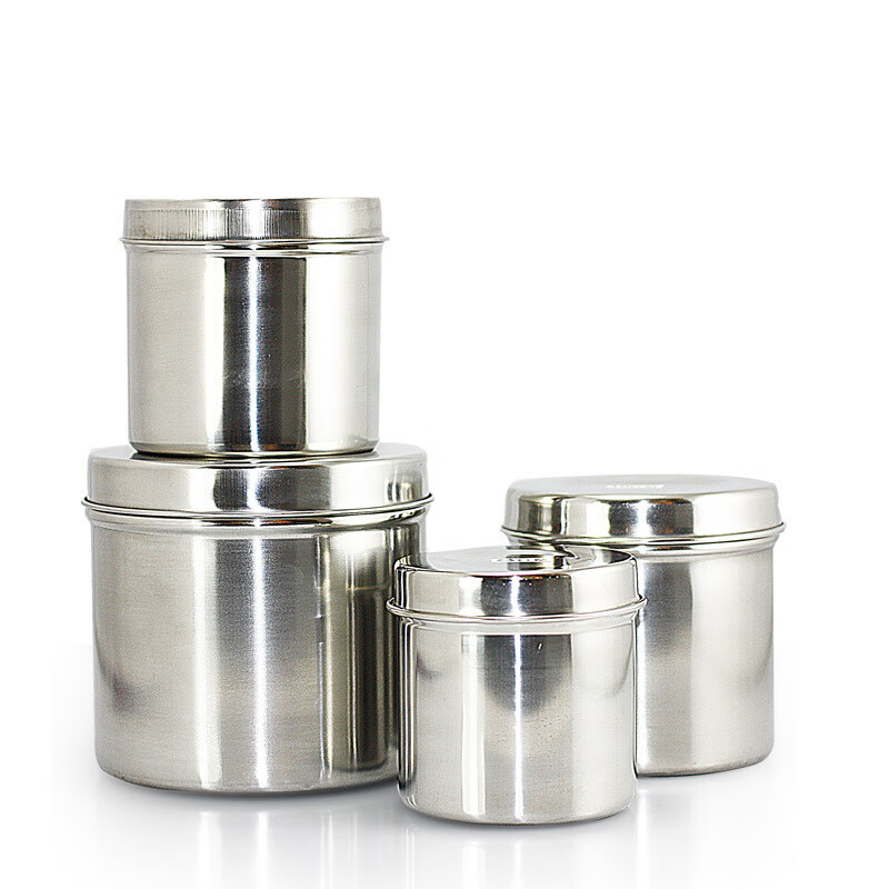 Stainless steel cotton ball can
