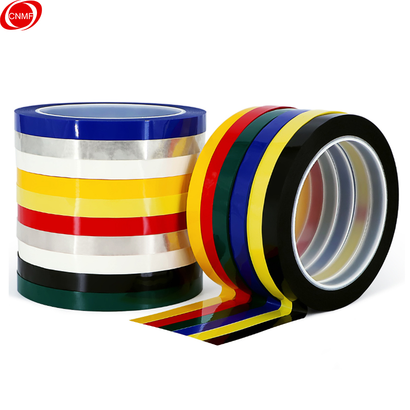 Non-marking coloured tape
