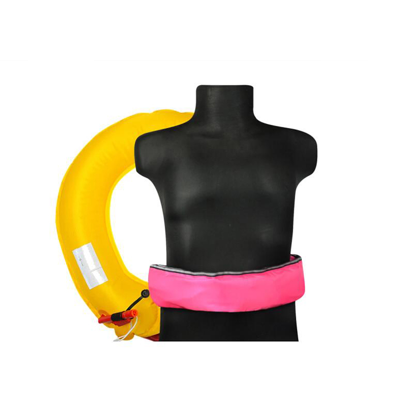 Inflatable life buoy