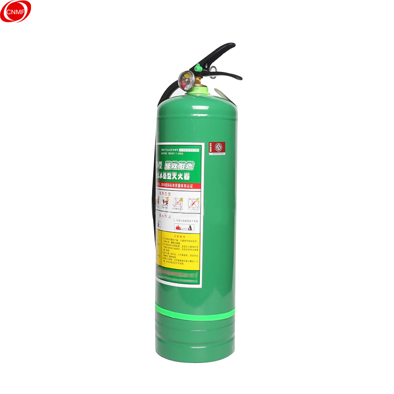 Portable water-based fire extinguisher