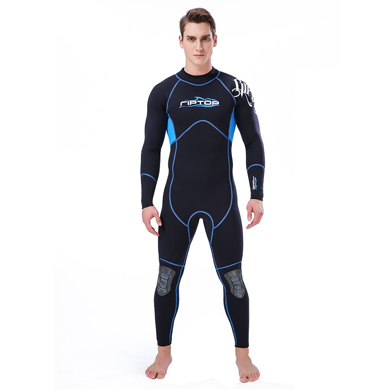 3mm Men's one-piece wetsuit