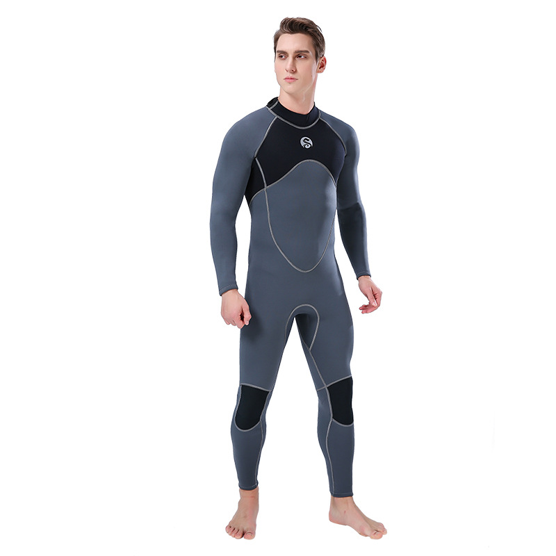 3mm Men's one-piece wetsuit