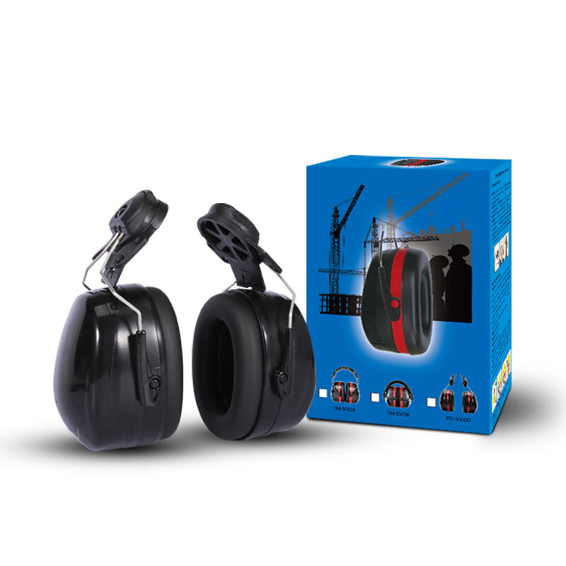 Sound-isolating earmuffs (for use with helmets)