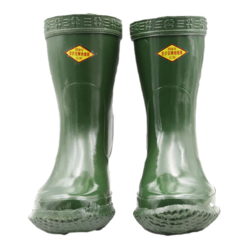 Electrical insulated boots (green)