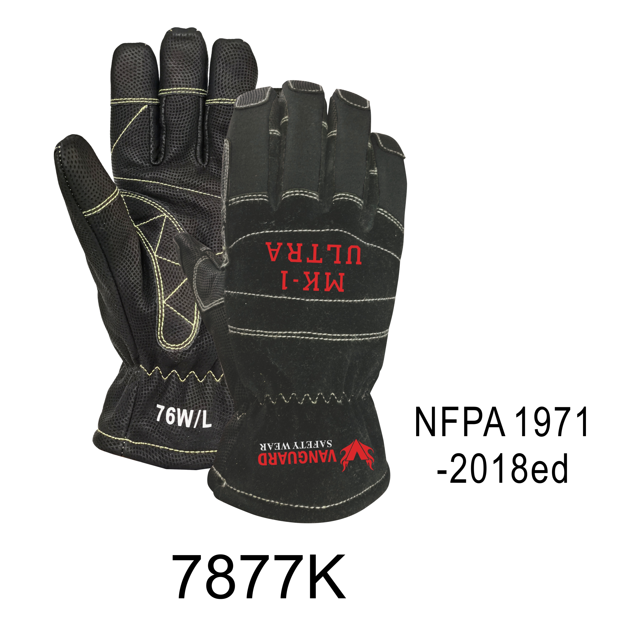 YB7877K Firefighting gloves（NFPA 1971-2018）