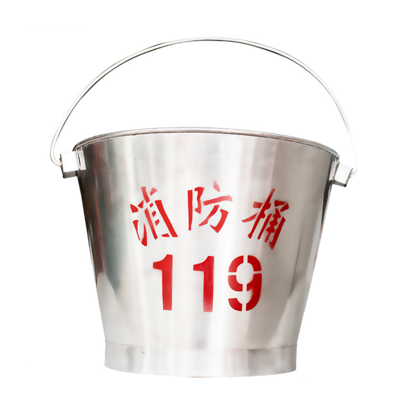 Stainless steel fire bucket